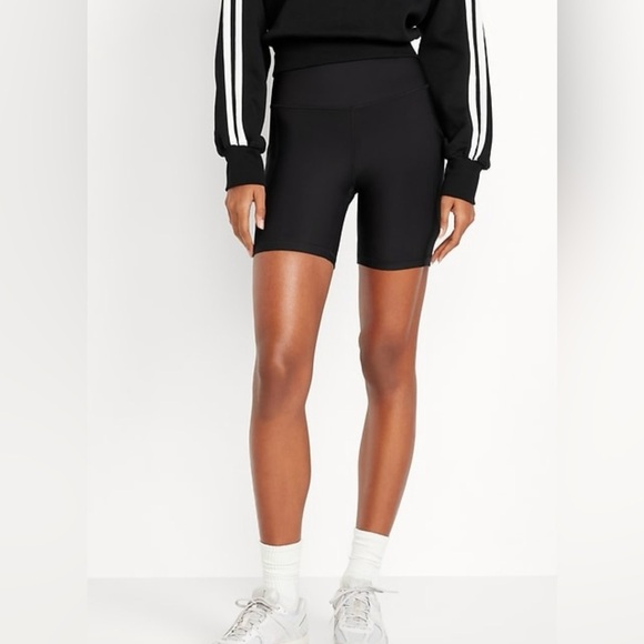 Pants - 6 pairs of Old Navy Women's Athletic Bike Shorts Black sz L